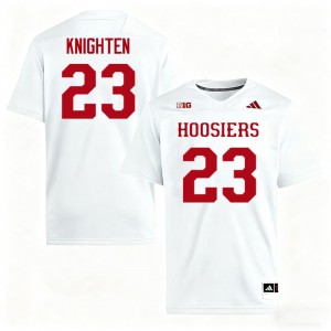Amariyun Knighten Indiana Hoosiers College Football Replica #23 Mens Jersey - White