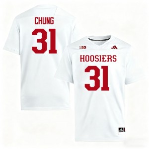 Anthony Chung IU #31 Limited College Football Men's Jerseys - White