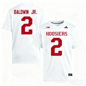 Byron Baldwin Jr. The Hoosier State College Football Mens #2 High School Jersey - White