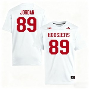 Camden Jordan Indiana University Game Men #89 College Football Jersey - White