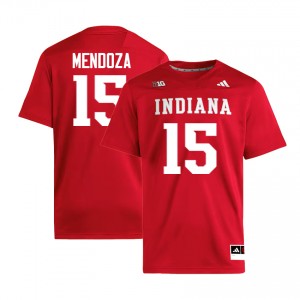 Fernando Mendoza IU Mens College Football #15 Official Jerseys - Crimson