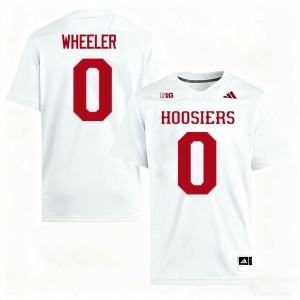 Hosea Wheeler IU College Football #0 NCAA Men Jerseys - White