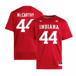 Mitch McCarthy The Hoosier State College Football Men's #44 Official Jersey - Crimson