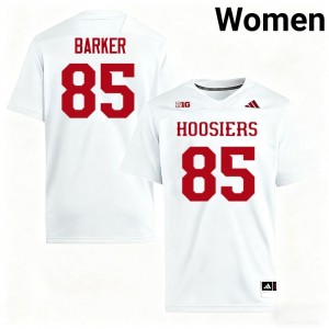 Andrew Barker IU Alumni #85 College Football Women's Jersey - White