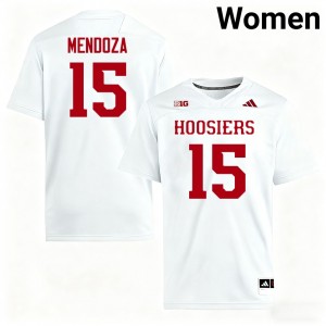 Fernando Mendoza IU Alumni #15 College Football Women's Jersey - White