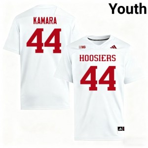 Amari Kamara Indiana College Football Alumni Youth #44 Jersey - White