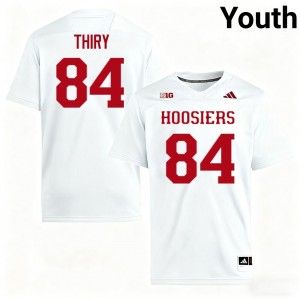 Blake Thiry IU #84 Youth Replica College Football Jerseys - White