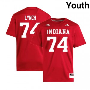Bray Lynch Indiana Youth Limited #74 College Football Jerseys - Crimson